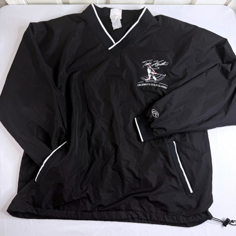 Rawlings Torii Hunter Celebrity Golf Classic Windbreaker Pullover Mens Vintage